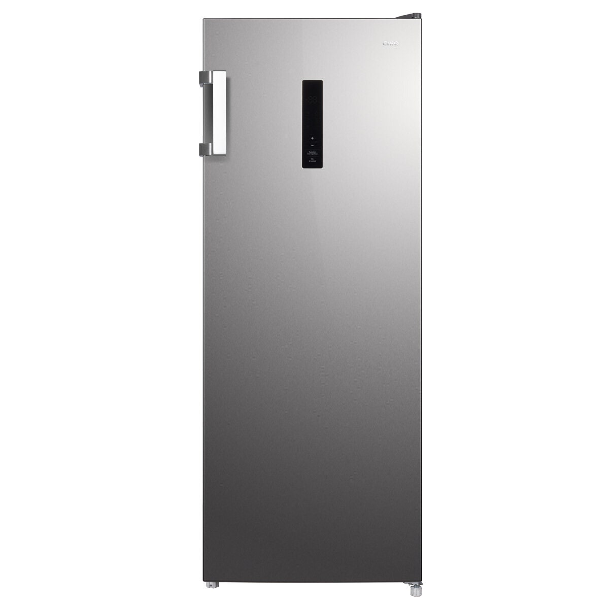 CHiQ 166L Upright Hybrid Freezer Stainless Steel CSH165NSS | Andoo
