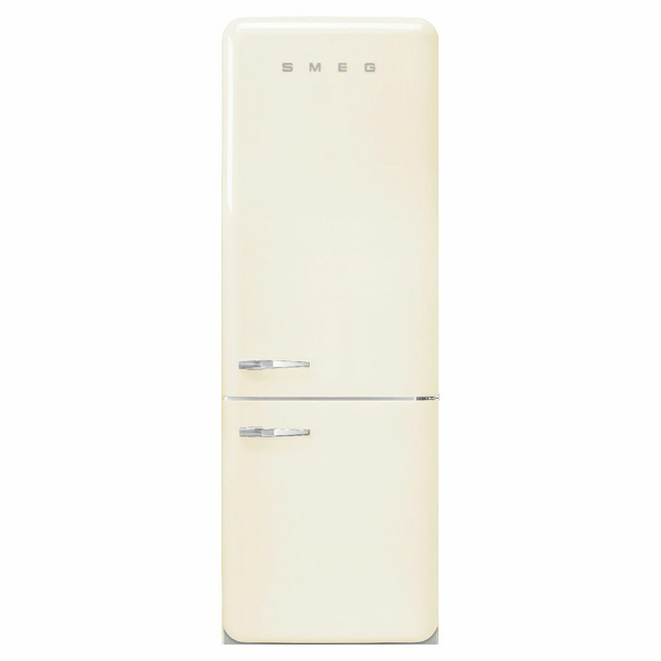 Smeg FAB 50's Style 481L Bottom Mount Refrigerator Cream FAB38RCR5AU