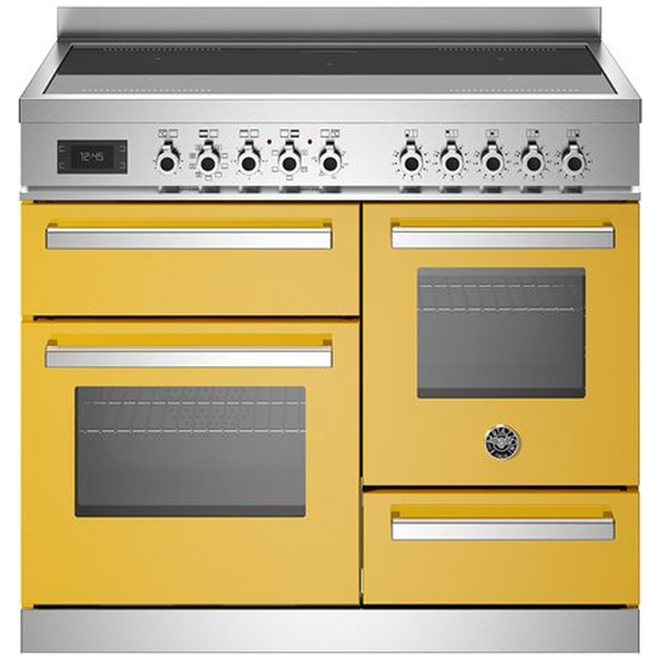 Bertazzoni 100cm Giallo Induction Freestanding Oven PRO105I3EGIT