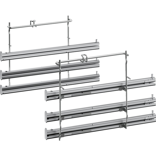 NEFF Full Extension Telescopic Rails 3-Level Stainless Steel Z11TF36X0