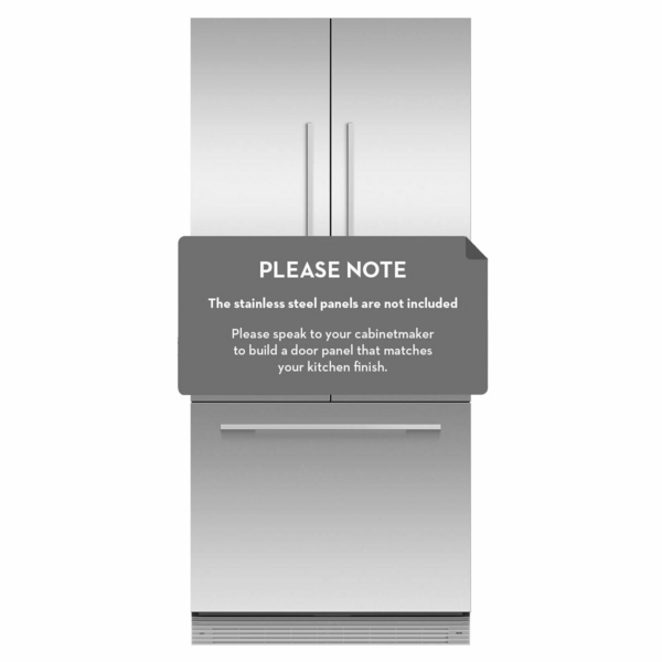 Fisher & Paykel Series 7 417L Integrated French Door Refrigerator RS80A1