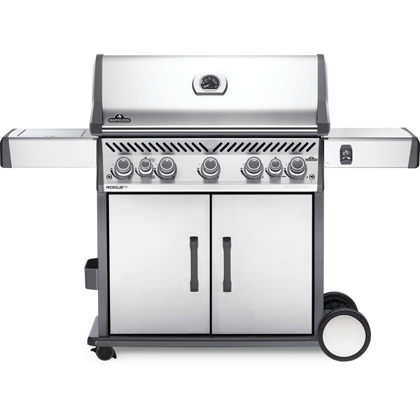 Napoleon Rogue SE 625 Natural Gas 5 Burner Grill with Infrared Side Burner RSE625RSIBNSS-1-AU