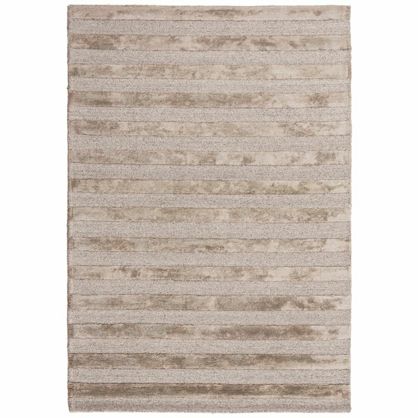 Cadrys Shimmer Lines Taupe 250x350 Rug SHIMTL4 | Andoo