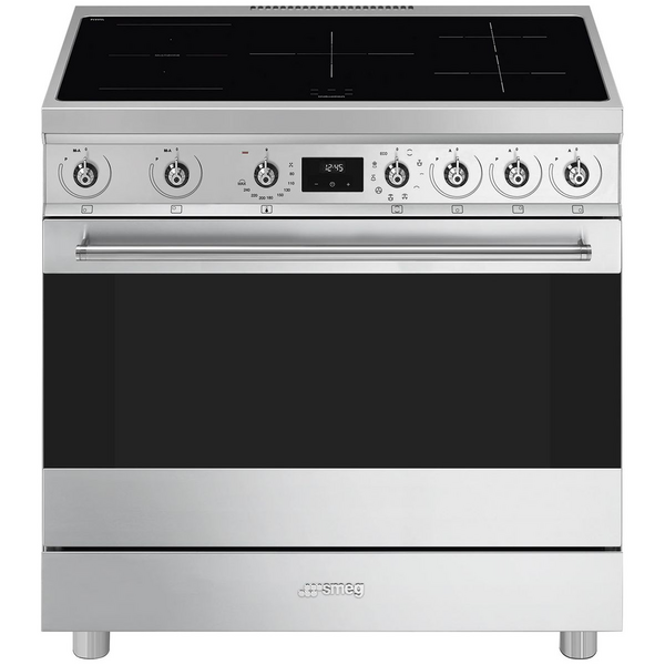 Smeg 90cm Classic Stainless Steel Induction Freestanding Oven C9IMX2