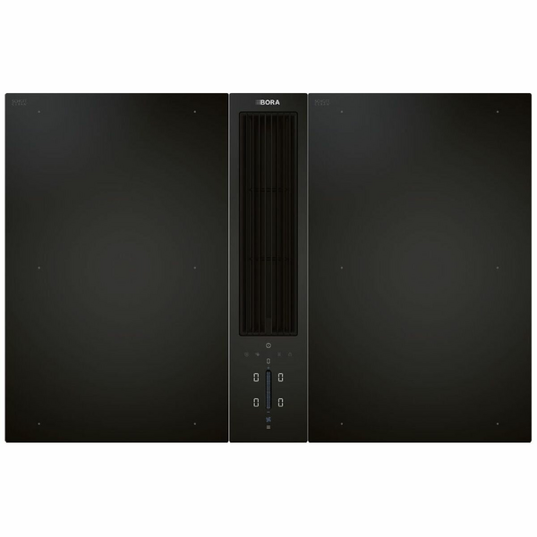 Bora Classic 2.0 Surface Induction Cooktop With Integrated Rangehood - All Black CKA2FIAB