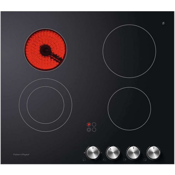 Fisher & Paykel Series 5 60cm Electric Cooktop Black Glass CE604CBX2