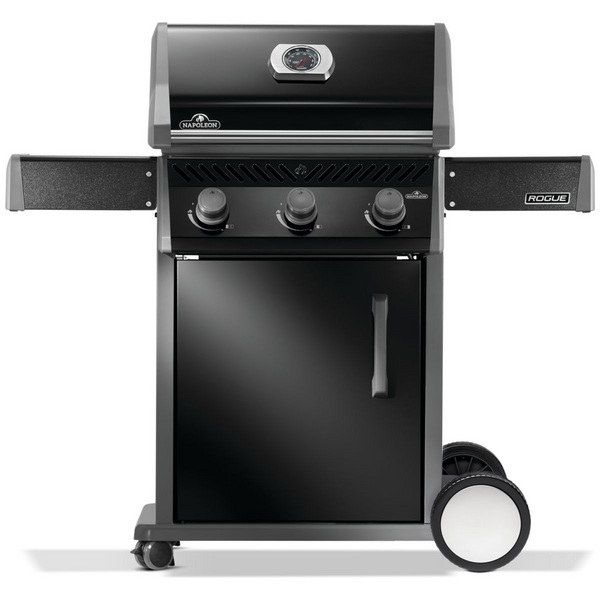 Napoleon Rogue 3 Burner LPG Freestanding BBQ Black R425PK-2-AU