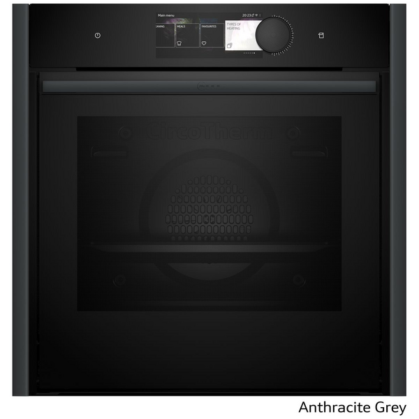 NEFF 60cm Slide & Hide Oven with Full Steam Anthracite Grey B69FY5CY0A-AG