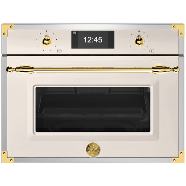 Bertazzoni 60cm Heritage Combi-Microwave Compact Oven F457HERMWTAG