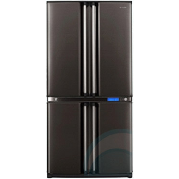 Sharp 602L Side By Side Fridge SJF602SPBK
