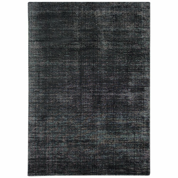 Elec Ring Rug Cadrys Elements Charcoal 200x300 Rug ELEC2 | Andoo