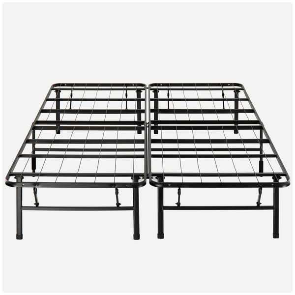Zinus Black Metal Smartbase Folding Bed Double AU-SBBK-14D