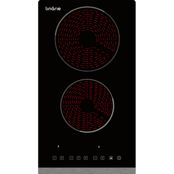 Linarie 30cm Domino 2 Burner Ceramic Cooktop LS30C2Z