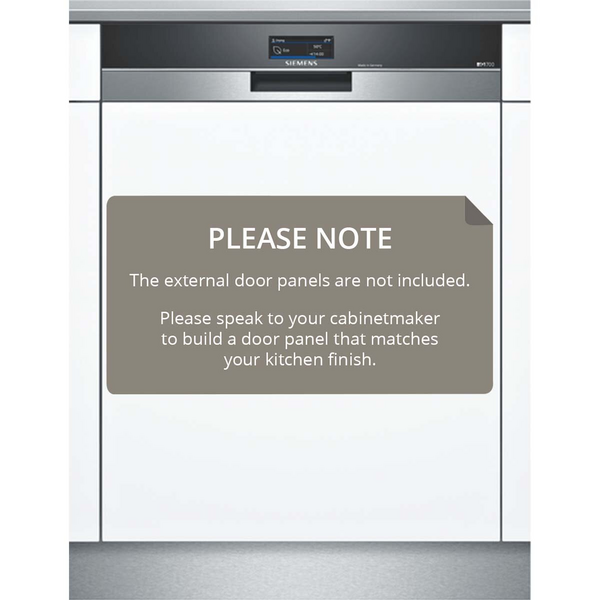 Siemens IQ700 Semi-Integrated Dishwasher with HomeConnect SX57HS01DA