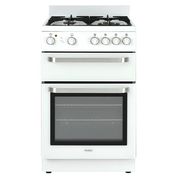 Haier 54cm Natural Gas Freestanding Oven White HOR54B5MGW1