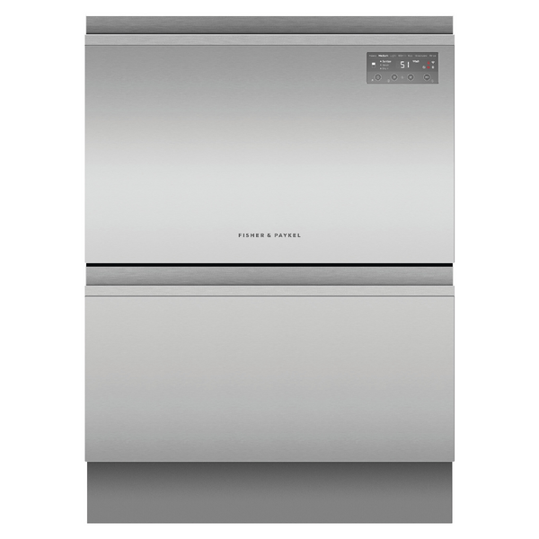 Fisher & Paykel Series 7 Contemporary Double DishDrawer Dishwasher Stainless Steel DD60D2NX9