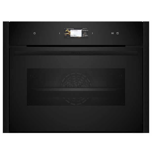 NEFF N90 Flex Design 60cm Compact Oven with Steam Deep Black C29FS3AY0-DB