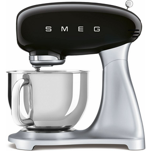 Smeg 50s Retro Style Stand Mixer Black SMF02BLAU