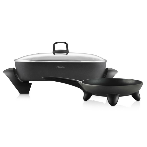 Sunbeam DiamondForce Brekky & Banquet Frypan And Skillet Set PUM4000DF