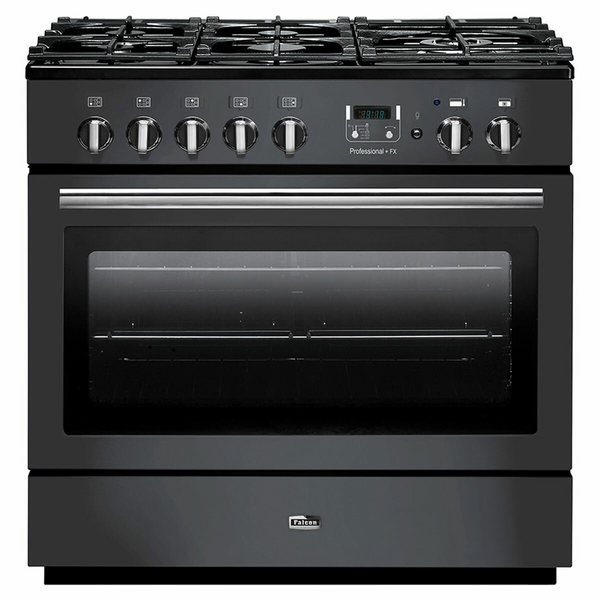 Falcon 90cm Professional Plus FX Dual Fuel Freestanding Oven Slate PROP90FXDFSL-CH