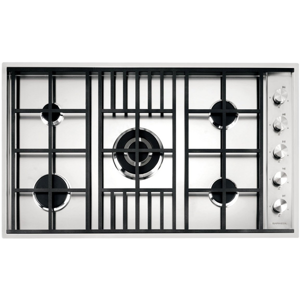 Barazza 90cm Lab Natural Gas Cooktop LABH900NG