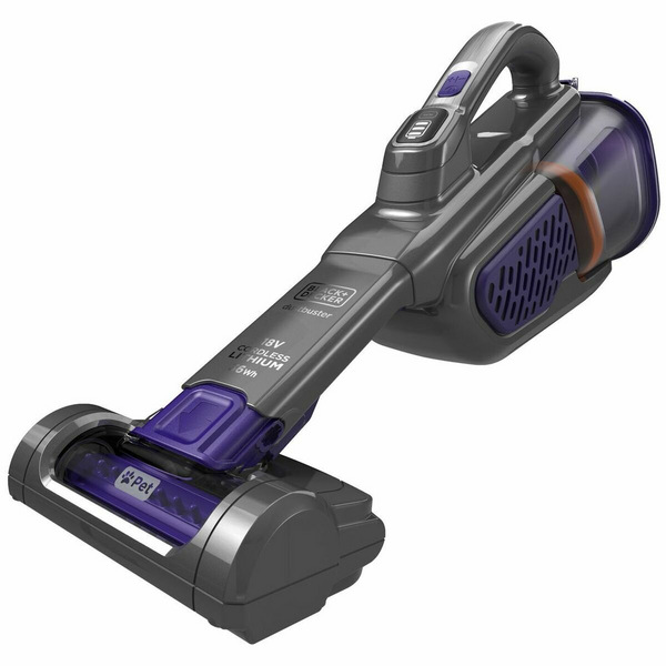 Black & Decker 18V Lithium Ion Pet Dustbuster BHHV520BFP-XE
