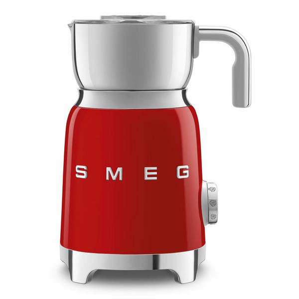 Smeg 50s Retro Style Milk Frother Red MFF01RDAU
