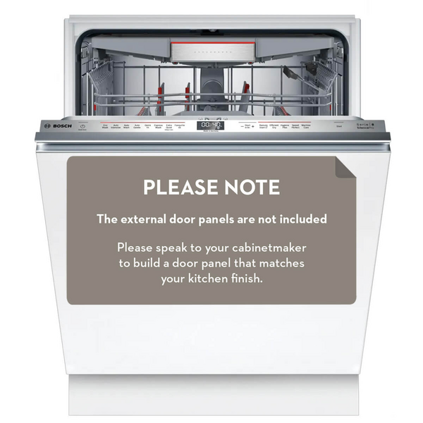 Bosch 60cm Series 8 Fully Integrated Tall Tub Dishwasher SBV8ECX01A