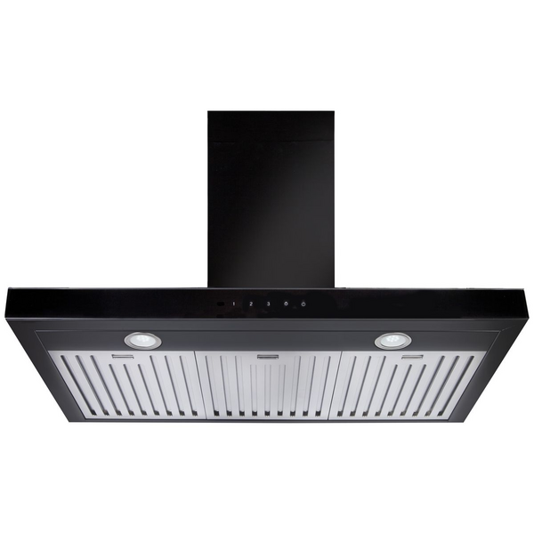 Artusi 90cm T Shape Canopy Rangehood Matte Black ATH901MB