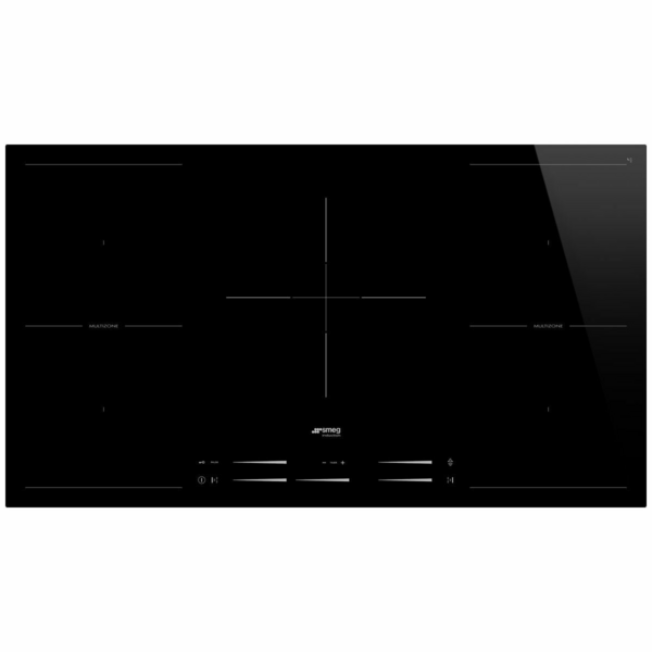 Smeg 90cm Classic 5 Zone Induction Cooktop With 2 Bridgeable Zones SI2M7953D