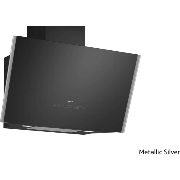 NEFF 90cm Inclined Canopy Rangehood Flex Design Metallic Silver D98IPT2Y5-MS