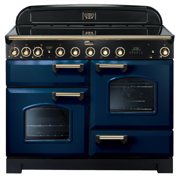 Falcon 110cm Royal Blue Induction Classic Deluxe Freestanding Oven CDL110EIRBBR