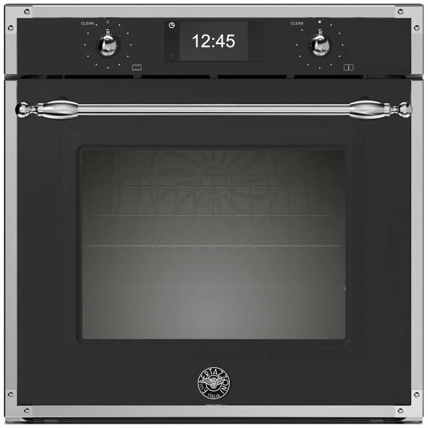 Bertazzoni 60cm Heritage Series Pyrolytic Built-In Oven with Total Steam F6011HERVPTNE