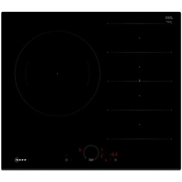 NEFF 60cm N 70 Flex 3 Zone Induction Cooktop Black T66FHC4L0
