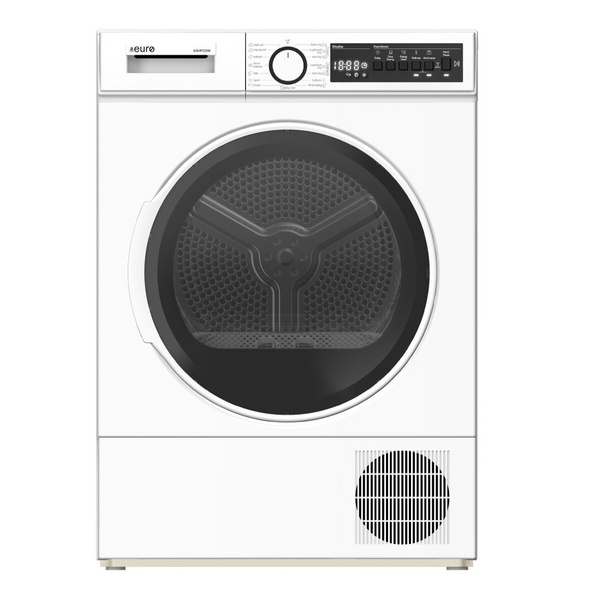Euro Appliances 8kg Heat Pump Dryer E8HPCDW