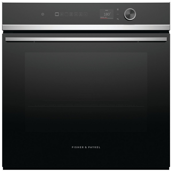 Fisher & Paykel 60cm Series 7 Contemporary Pyrolytic Built-In Oven OB60SD11PLX1