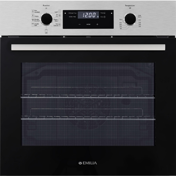 Emilia 60cm Electric MultiFunction Oven Stainless Steel EMF69E