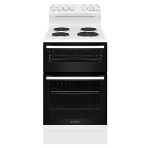 Westinghouse 54cm Fan Forced Electric Freestanding Oven White WLE532WC