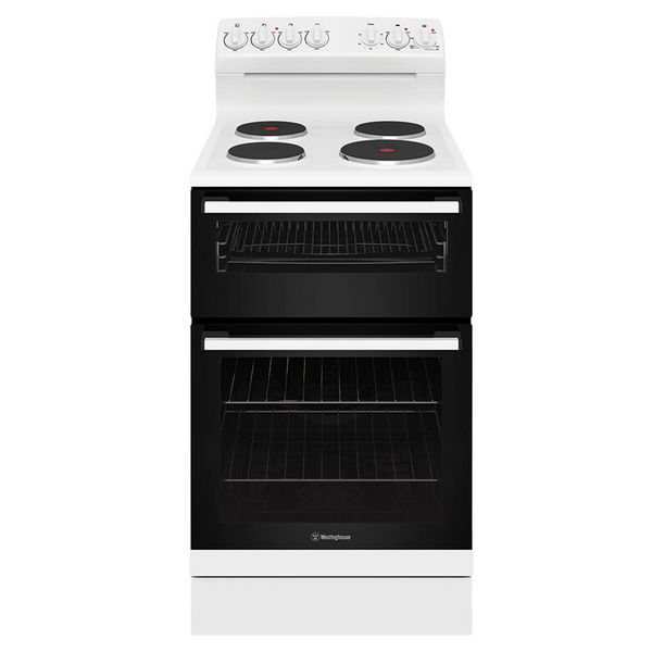 Westinghouse 54cm Fan Forced Electric Freestanding Oven White WLE532WC