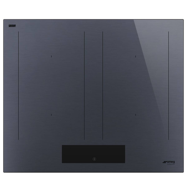 Smeg Linea 60cm Multizone Induction Cooktop with AutoVent 2.0 - Neptune Grey SIM1644DG