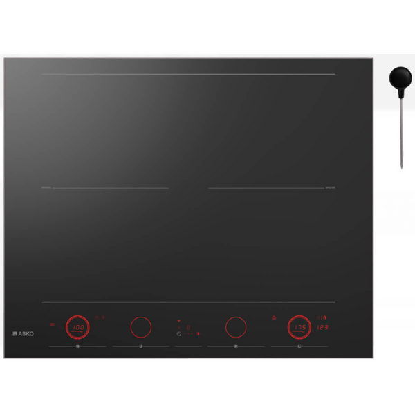 ASKO 64cm 4 Zone Induction Cooktop HID654GC