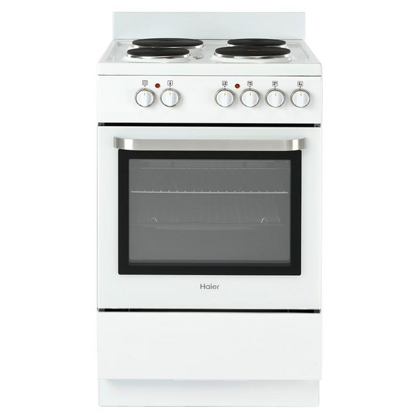 Haier 54cm Freestanding Electric Cooker White HOR54S5CW1