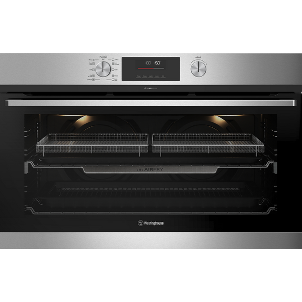 Westinghouse 90cm Multi-Function Pyrolytic Oven with AirFry Stainless Steel WVEP9716SD