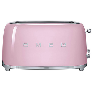 Smeg 50s Retro Style 4 Slice Toaster Pink TSF02PKAU
