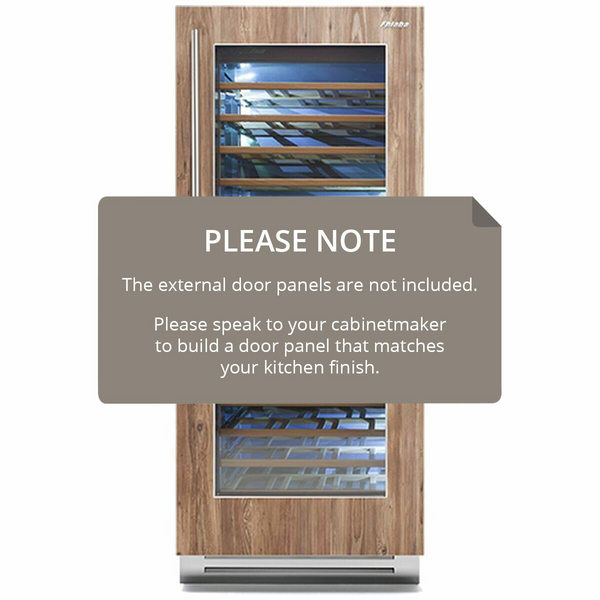 Fhiaba 90cm Integrated Wine Cellar Right Hinge S8990FW6A