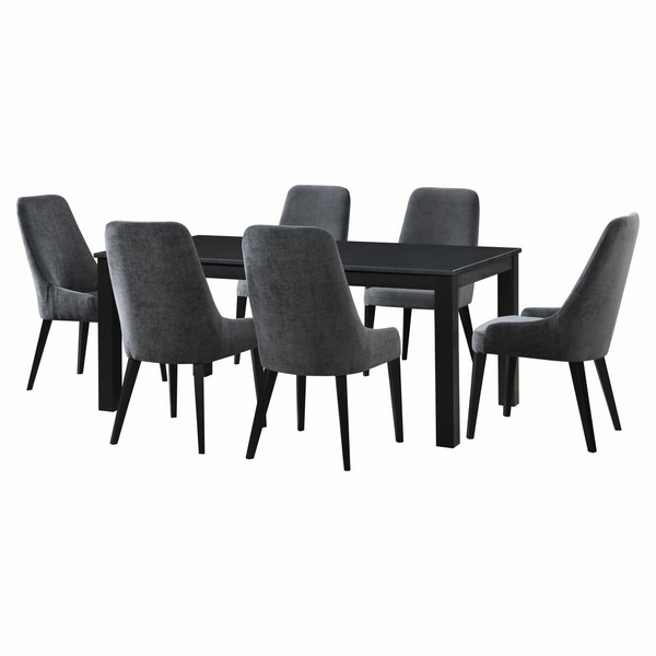 Ostro Furniture Ostro Naples 7 Piece Extendable Dining Set DINAPL07PCK001