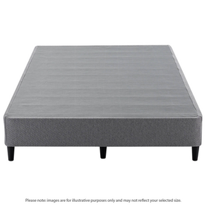 Zinus Keenan King Fabric Dark Grey Ensemble Bed Base AU-BSLB-DG-K