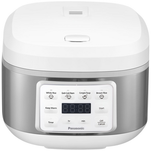 Panasonic 8-Cup Rice & Multi Cooker SR-DA152WST