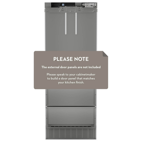 Liebherr 402L Integrated Bottom Mount Fridge ECN7860RH
