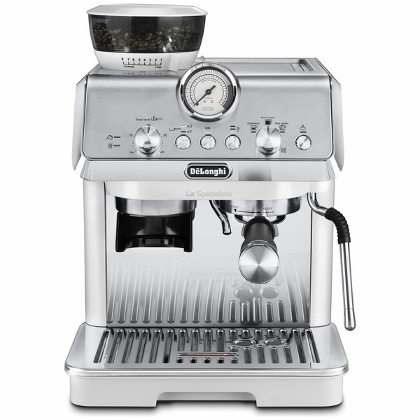 Delonghi La Specialista Arte Manual Coffee Machine White EC9155W